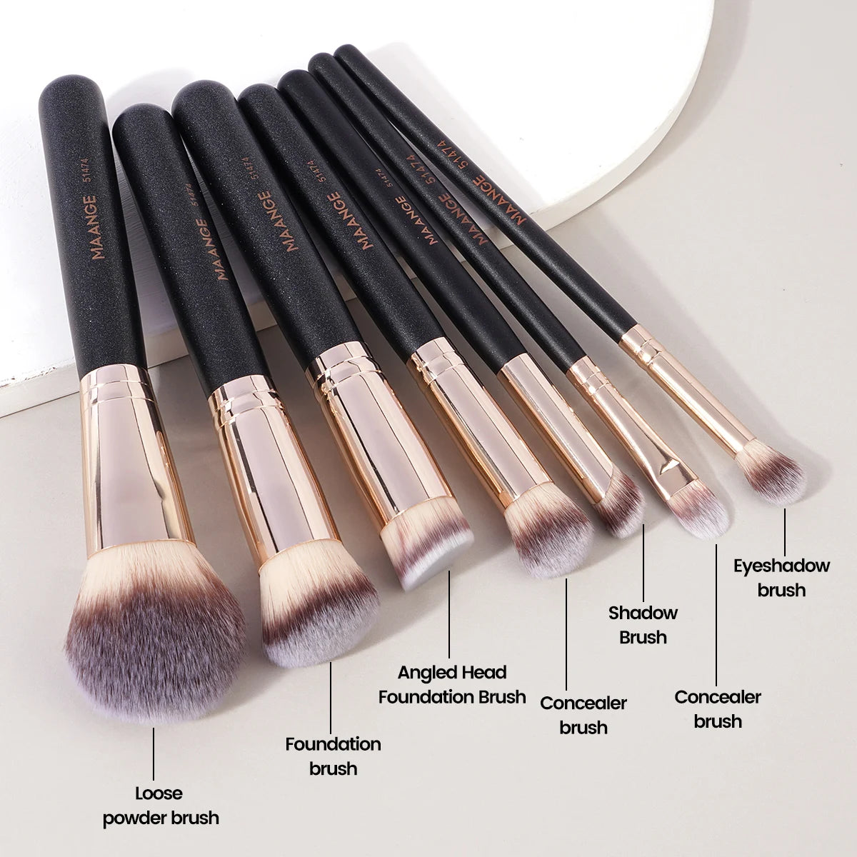 Makeup Brush Set 7pcs