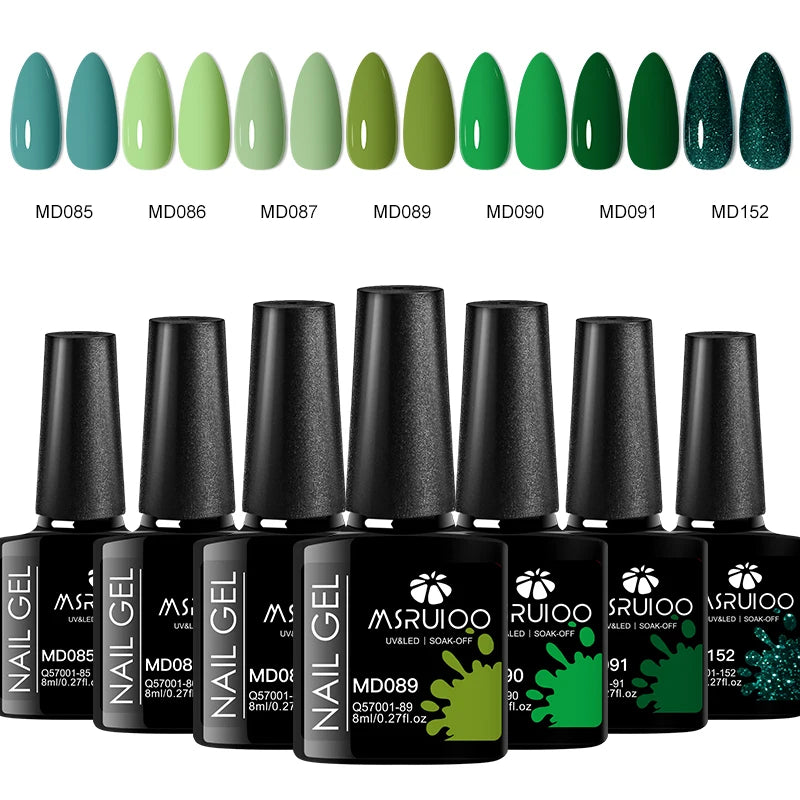 Nail Gel Polish Set 7pc