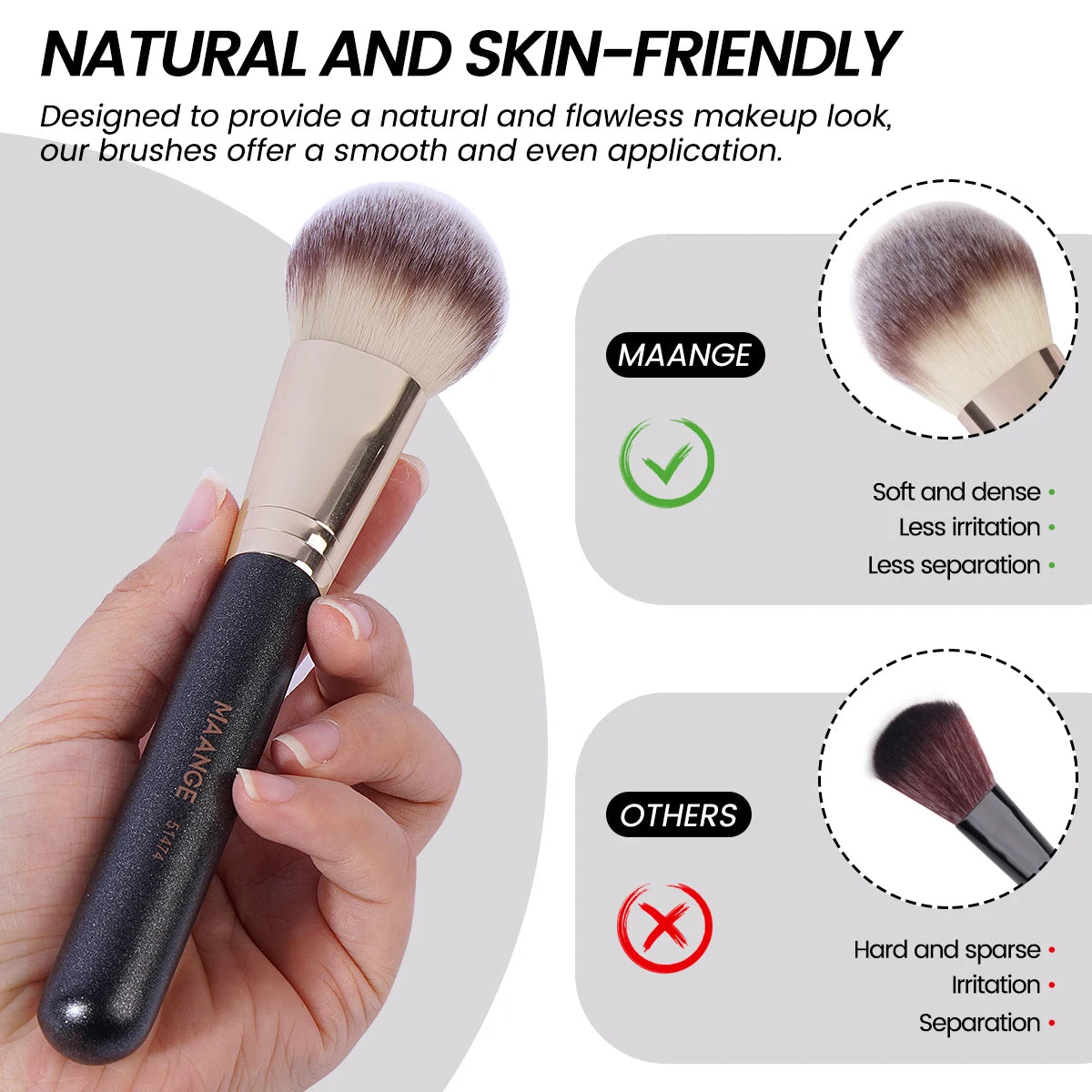 Makeup Brush Set 7pcs