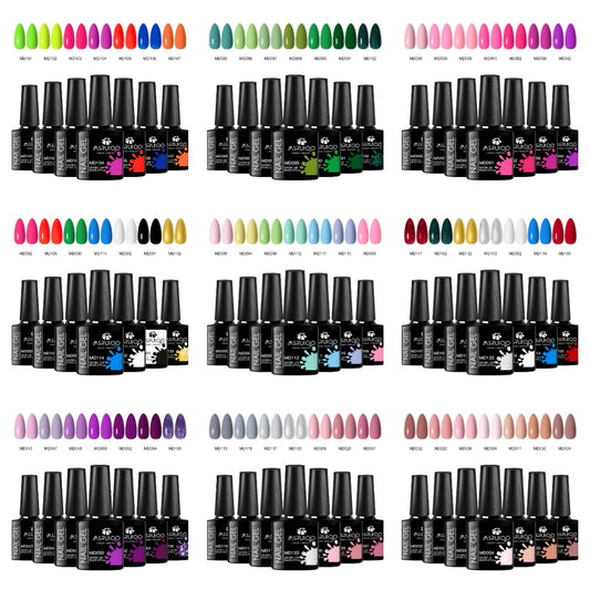 Nail Gel Polish Set 7pc
