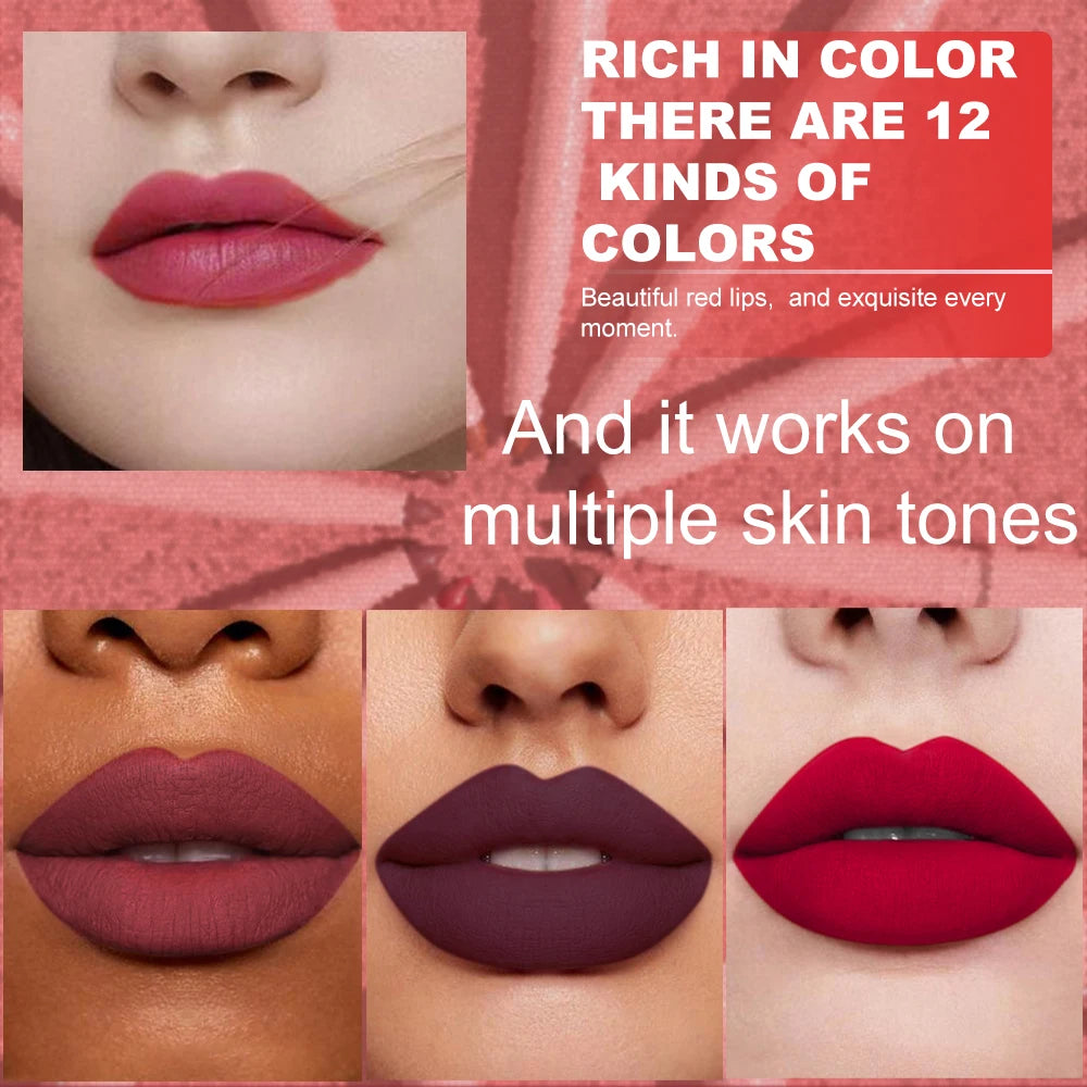 Lip Liner Pen Set 6pcs